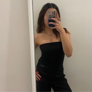 XS Black Tube Top Vintage